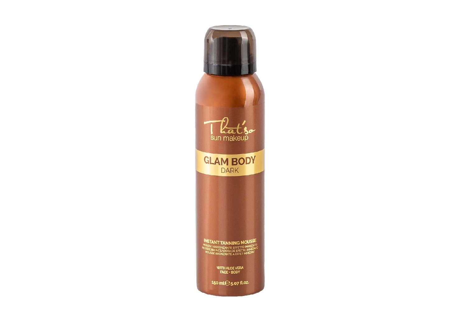 MOUSSE BRONZANTE GLAM BODY FONCE 150ML THAT'SO
