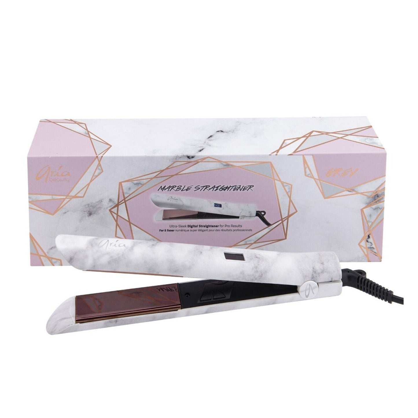 Fer à Lisser Marbré 1 pouce Marble Straightener de Aria