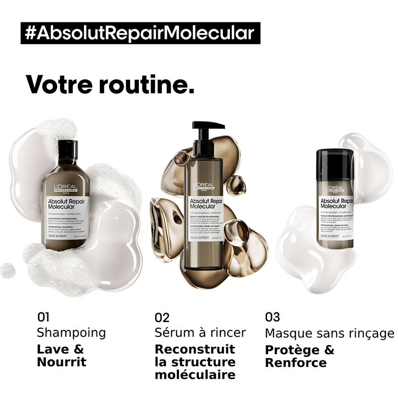 Masque Sans Rinçage Absolut Repair Molecular de L’Oréal Professionnel