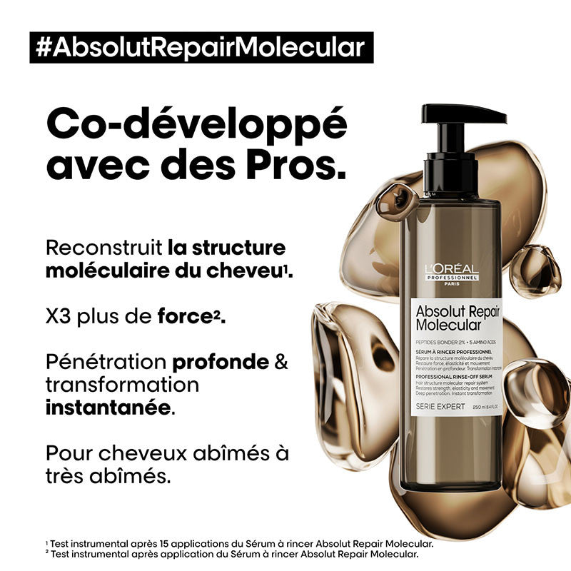 Sérum réparateur Absolut Repair Molecular de L’Oréal Professionel