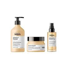 Trio Absolut Repair Shampooing 500ml/Masque 250ml/Huile 90ml