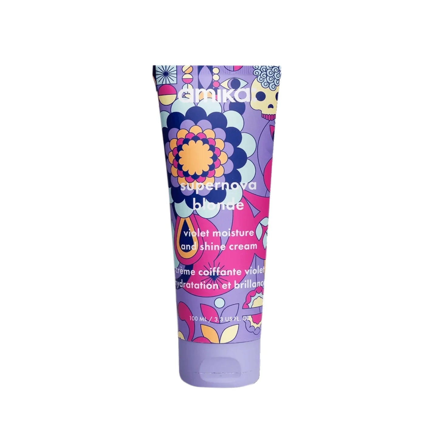 Crème Coiffante Violette Supernova sans rinçage de Amika