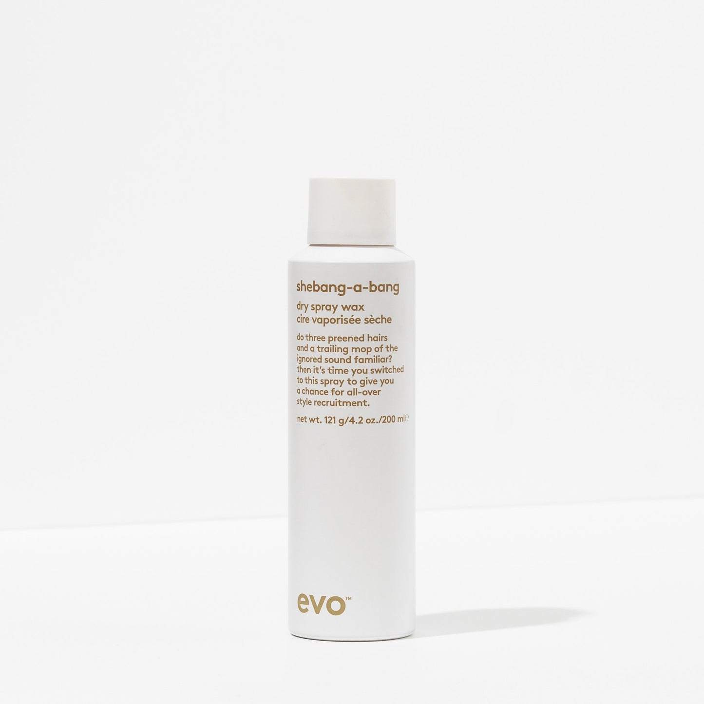 Cire Sèche à Vaporiser Shebang-A-Bang de Evo 200ml