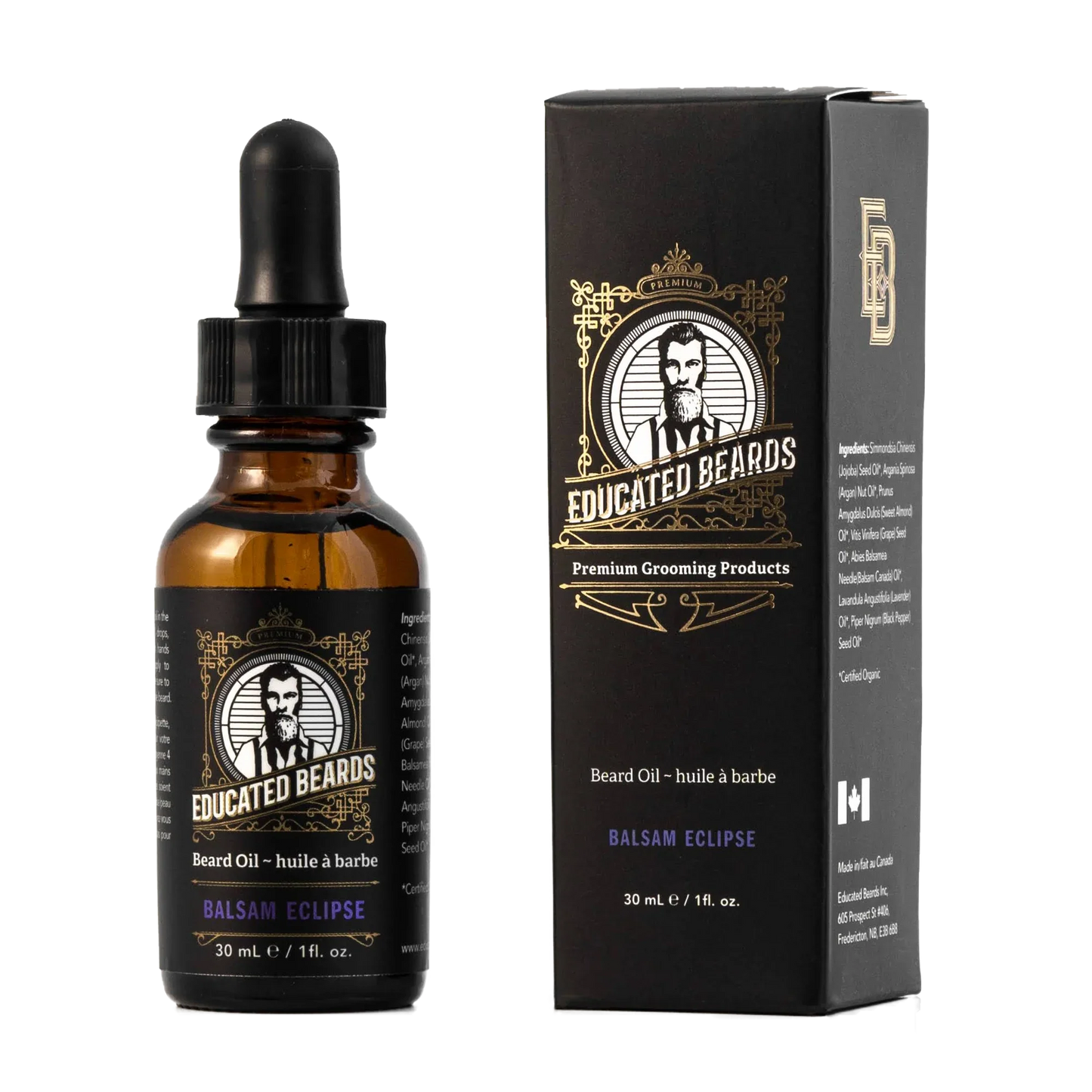 Huile de Barbe Balsam Eclipse de Educated Beards 30ml/1fl.oz