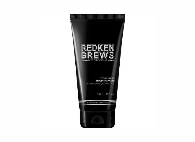 Pâte coiffante work hard paste de Redken Brews 150ml