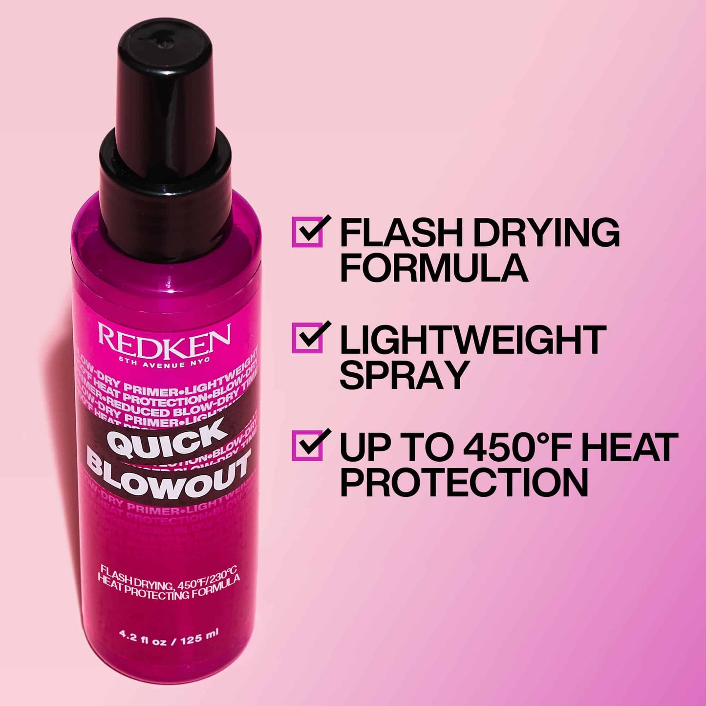 Spray à Séchage Rapide- Quick Blowout