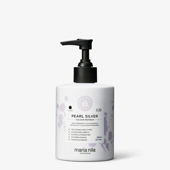 Masque de Couleur Non-Permanent- Perle Argent