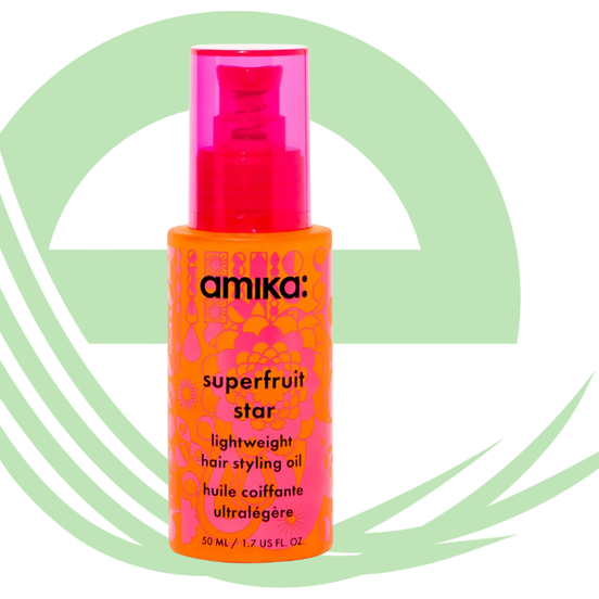 Amika Huile capillaire anti-frisottis , Super fruit star