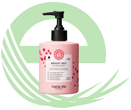 Masque de Couleur Non-Permanent- Rouge Vif