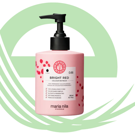 Masque de Couleur Non-Permanent- Rouge Vif