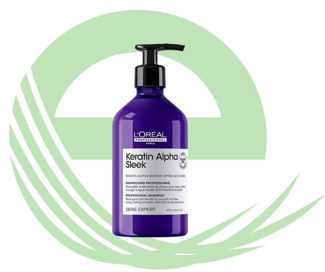 Shampooing- Keratin Alpha Sleek