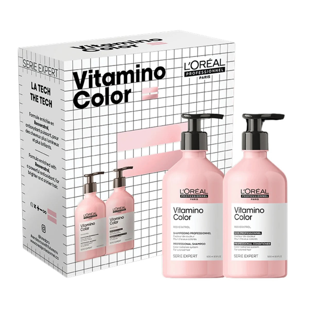 Coffret Shampoing et revitalisant Vitamino Color