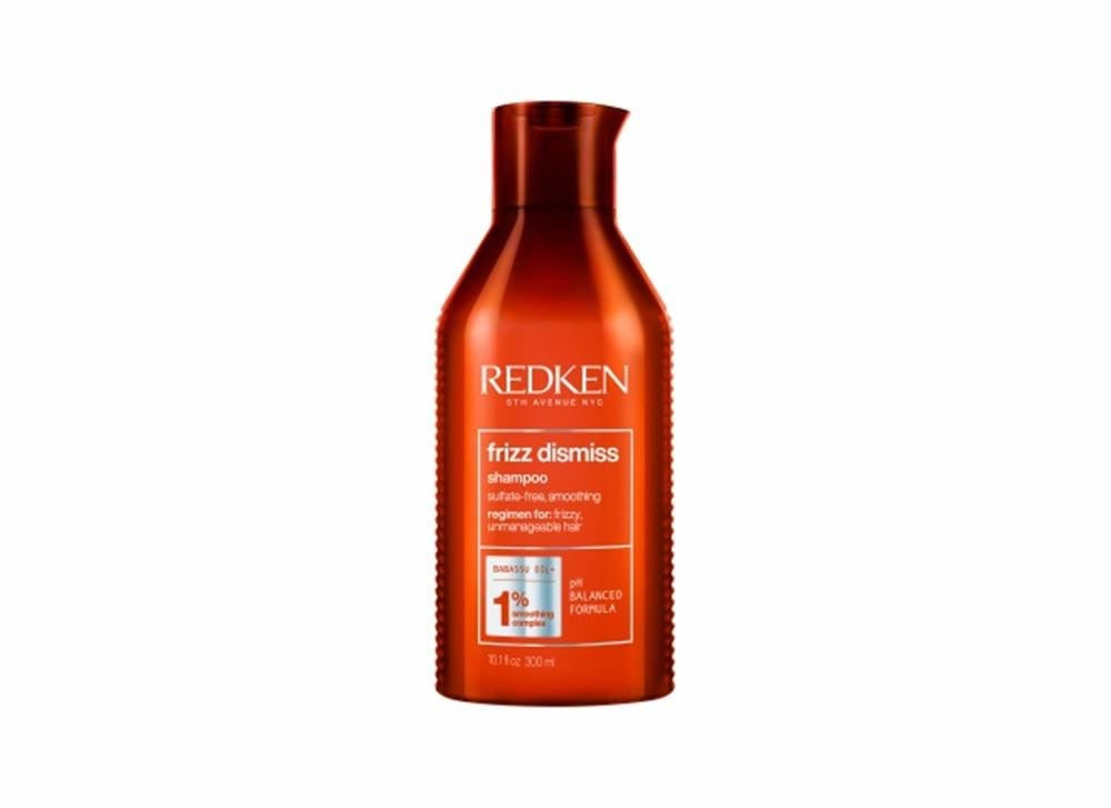 Shampooing Frizz Dismiss de Redken 300ml pour cheveux frisottés.