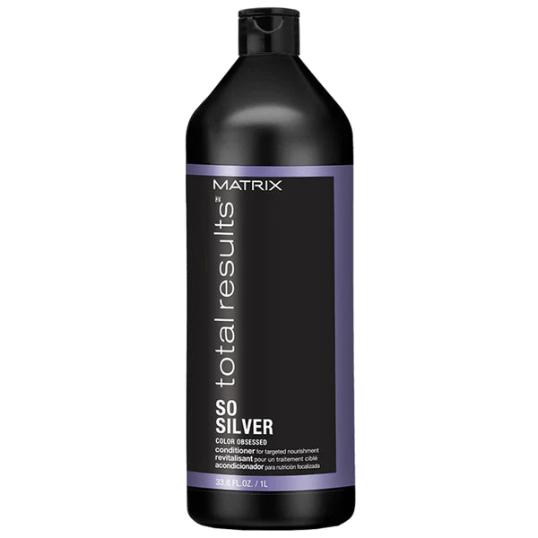 So Silver Revitalisant Pour Cheveux Blonds Ou Argentés 1L