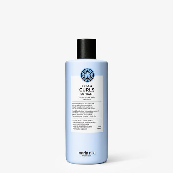 Soin Nettoyant Coils & Curls de Maria Nila 350ml cheveux boulcé
