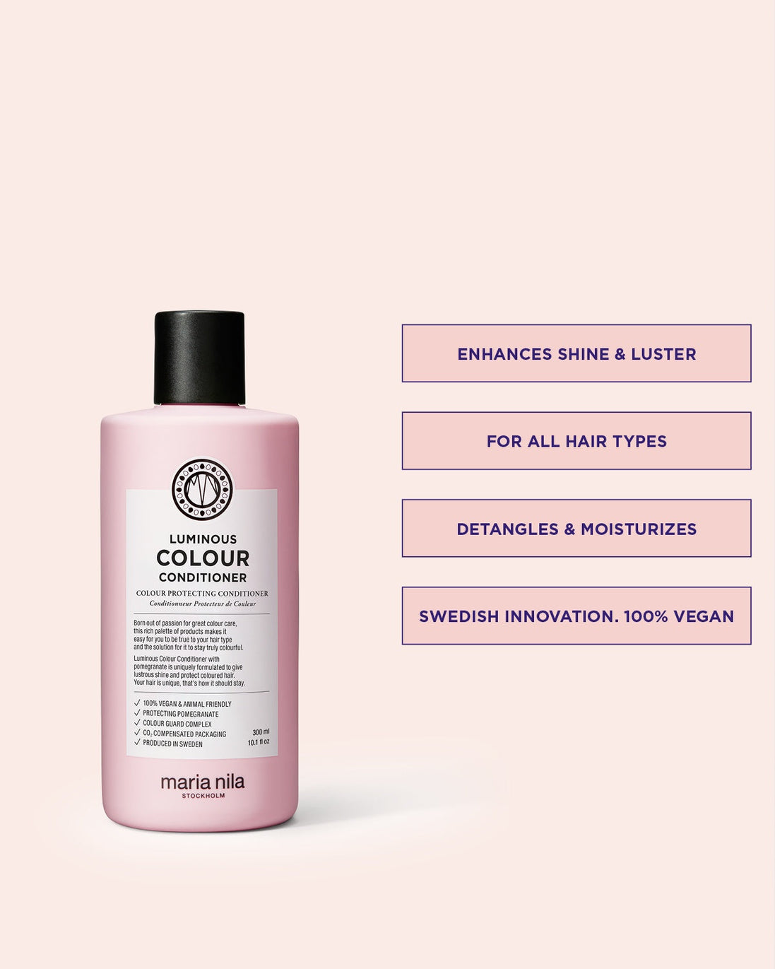Après-Shampooing Luminous Color de Maria Nila 300ml