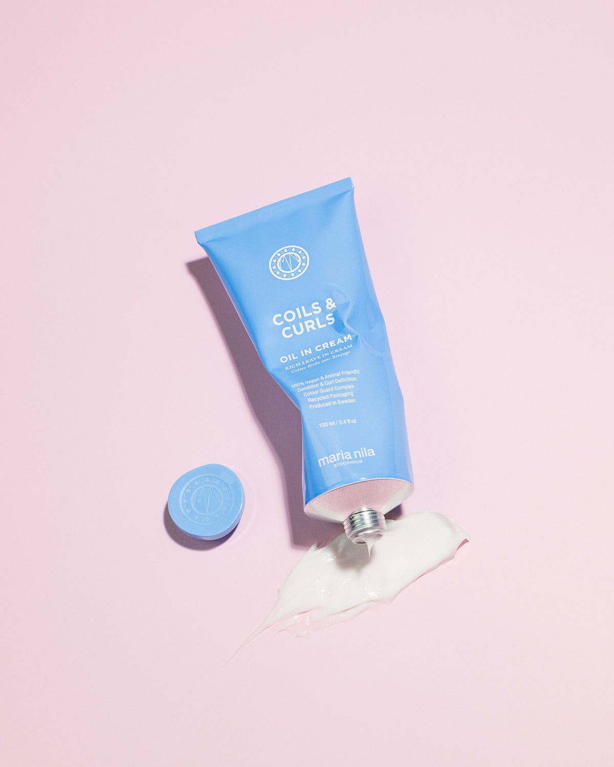 Crème Riche Coils and Curls de Maria Nila 100ml sans rinçage