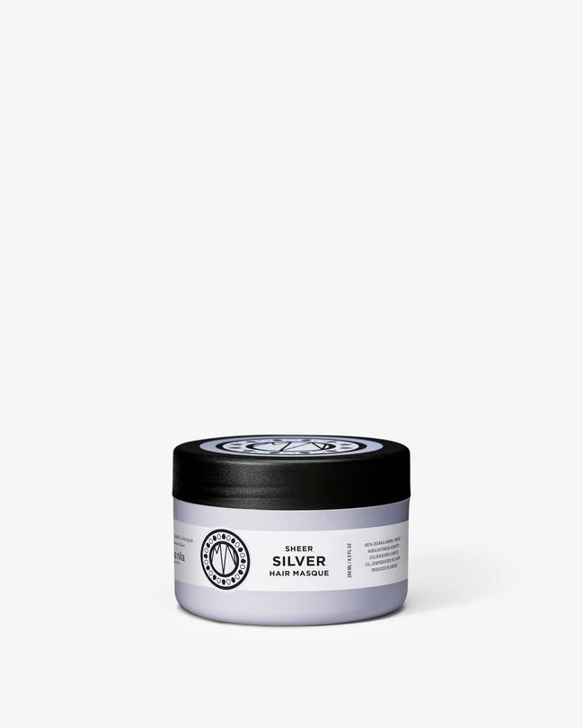 Masque- Sheer Silver de Maria Nila soin pigmenté violet